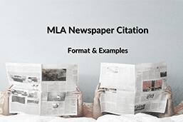 MLA-Newspaper-Citation-Definition